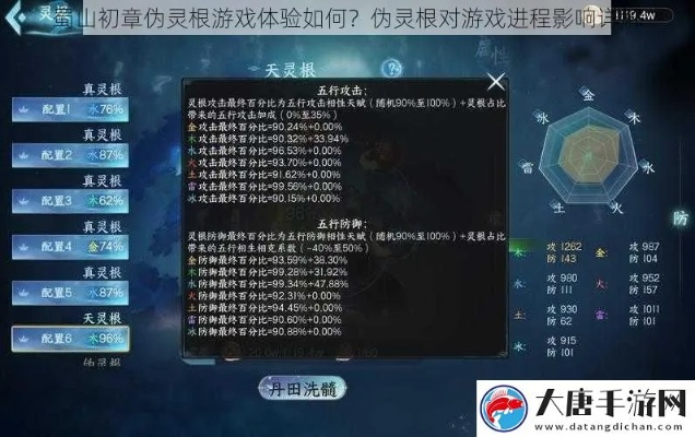 (蜀山初章手游)蜀山初章游戏攻略：详细解读刷灵根对照表以协助玩家顺利升级