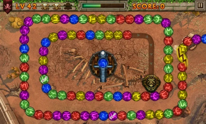 蒙特祖玛3游戏亮点：闪耀多彩的宝石，挑战无尽的关卡，体验无穷欢乐！