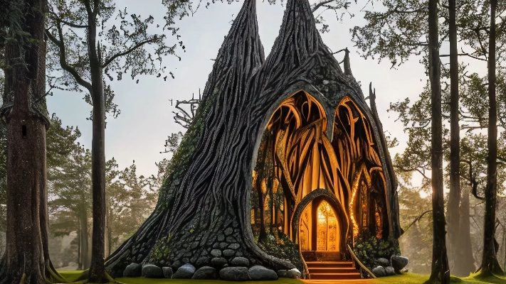 (魔法森林中的神秘小屋)探秘神秘魔法森林,展开一场奇幻大冒险 (魔法森林中的神秘小屋)探秘神秘魔法森林,展开一场奇幻大冒险