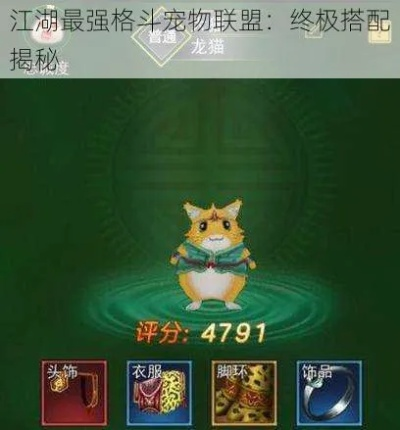 (江湖格斗攻略)揭秘江湖格斗中最强宠物搭配，助你无敌称霸武林的秘密秘诀